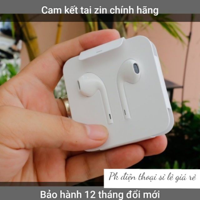 Tai nghe iPhone  Apple7.8. X ,Xsmax  Chính hãng Zin Bóc Máy Bảo Hành 12 Tháng 1 Đổi 1