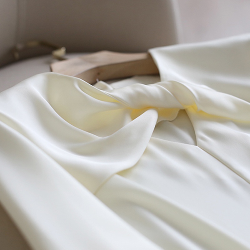 Áo Sơ Mi Nữ Tay Dài Cổ Bèo Xoắn Nơ Thiết Kế Sang Chảnh Thời Trang Sugal SO MI NU 012