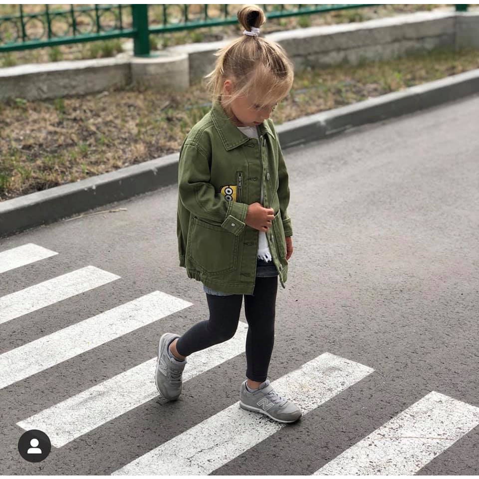 Khoác kaki minion Zara bé trai, gái size bé lớn dư xịn chất lừ, mềm đẹp 2021