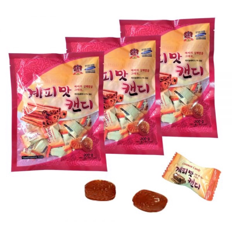 KẸO QUẾ CỨNG 🇰🇷