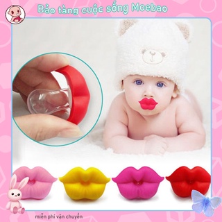 👄👄Núm giả, núm vú giả ngộ nghĩnh giúp bé 0-6-18 tháng ngủ ngon