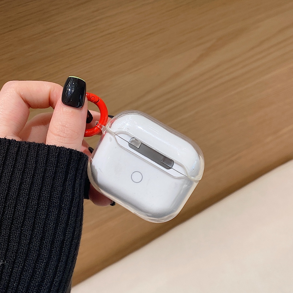 Vỏ Bảo Vệ Hộp Sạc Tai Nghe AirPods 1 2 pro 3 2021 gen3 Bluetooth Không Dây Bằng Silicon Tpu Mềm Họa Tiết Động Vật Trái Cây Dễ Thương