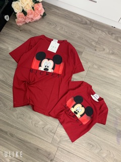 Áo phông micky mẹ và bé