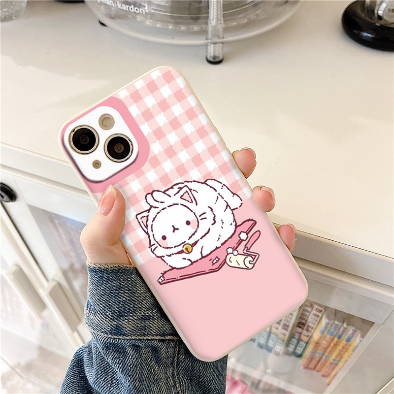 Ốp lưng iphone mèo ú trắng cute cho 6/6plus/6s/6splus/7/7plus/8/8plus/x/xr/xs/11/12/13/pro/max/plus/promax