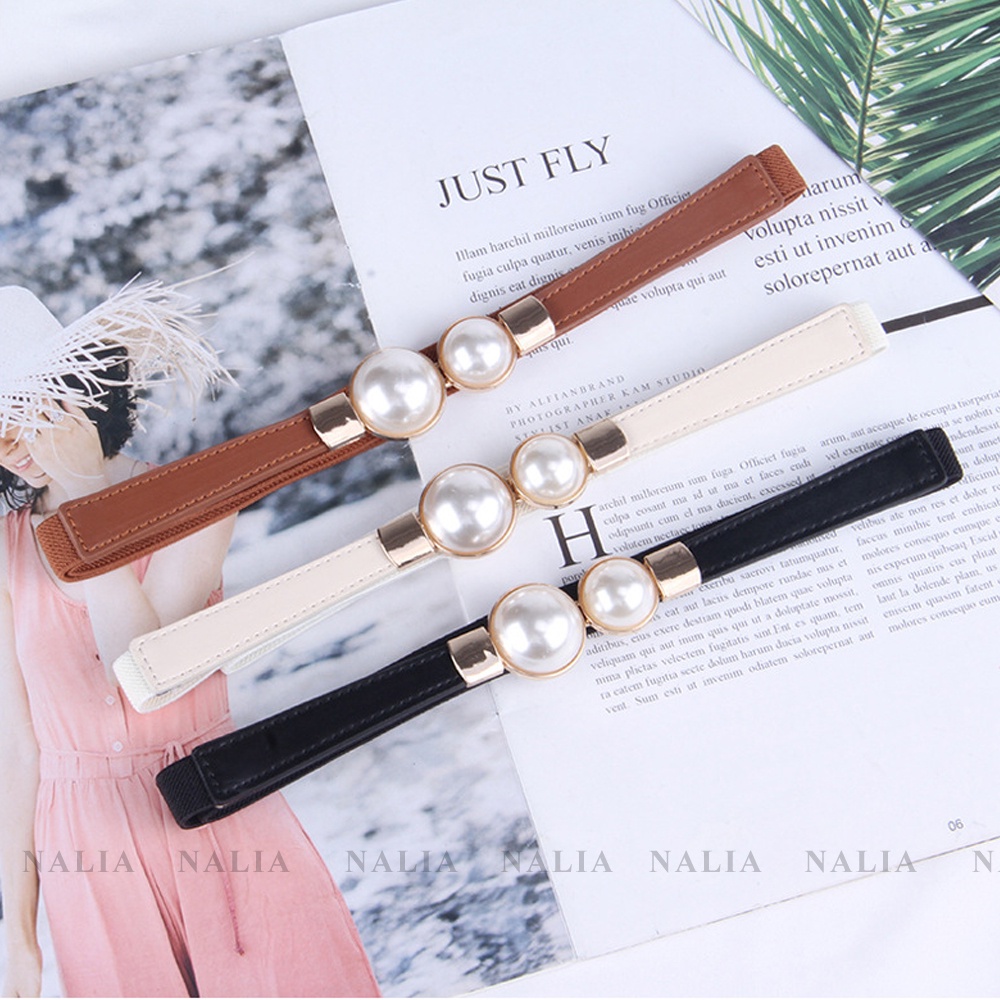ĐAI VÁY nữ tròn nhỏ Nasiastore TLSU7 - THẮT LƯNG nữ bản nhỏ nịt áo váy tròn nhỏ cài tiện lợi