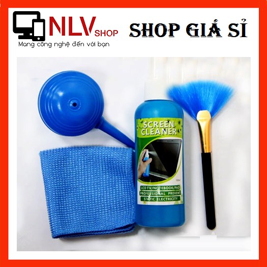 Combo 20 Bộ vệ sinh laptop, LCD (4 dụng cụ) - Bộ vệ sinh 4 món Bàn Phím