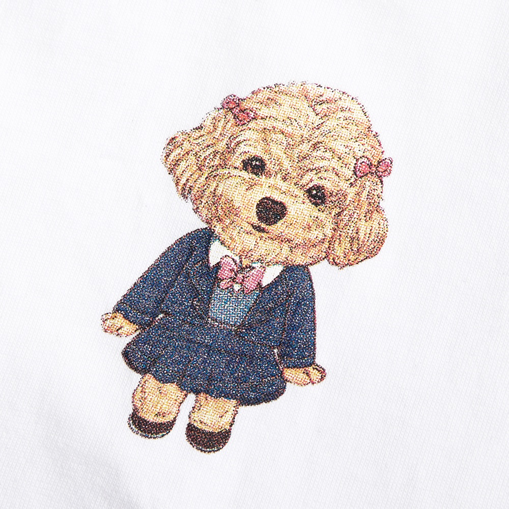 DirtyCoins Áo thun Puppies Hangouts T-shirt - White