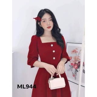 Đầm cổ vuông bigsize 55-90ký (ML944)
