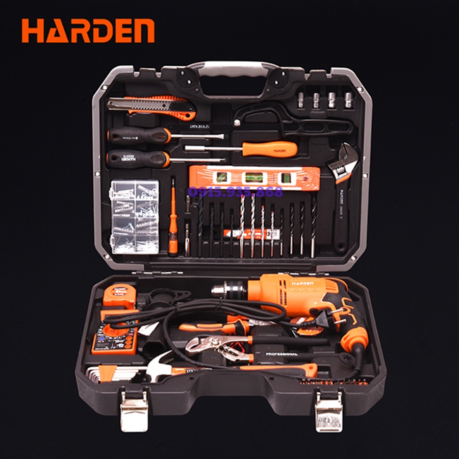 Bộ dụng cụ đa năng , đồ nghề Harden 75 chi tiết HARDENSTORE