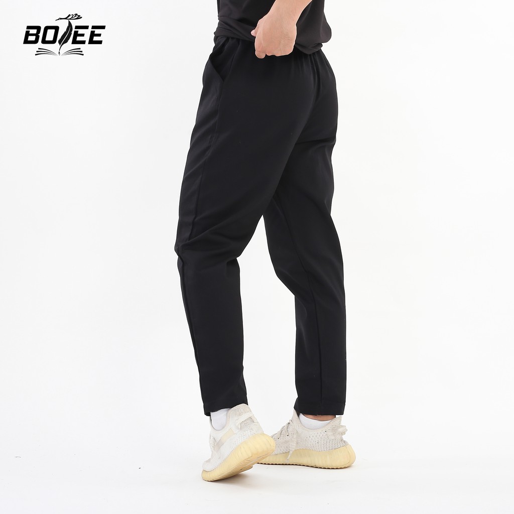 [Mã FASHIONHOTA hoàn ngay 15k xu đơn từ 99k] Quần baggy kaki Basic màu đen be BOTEE unisex nam nữ ống suông | BigBuy360 - bigbuy360.vn