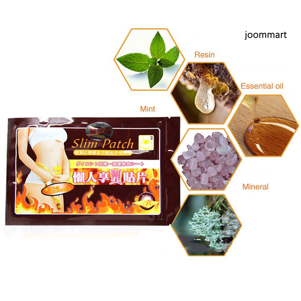 Set 10 Miếng Dán Đốt Cháy Mỡ Thừa Tự Nhiên Cho Nữ