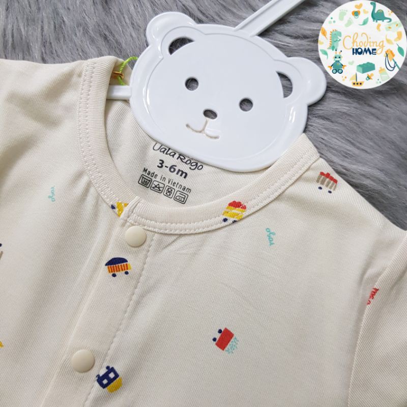 Bộ Cộc Tay Cài Giữa Petit Uala 2231 3-6M 6-9M • Choding Home