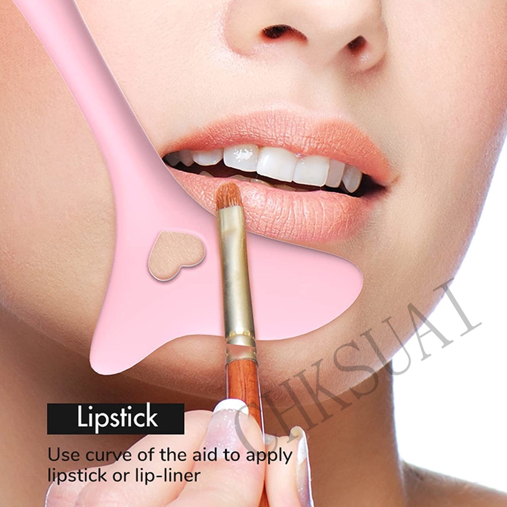 Khuôn Kẻ Mắt Và Mascara Bằng Silicone Tái Sử Dụng Tiện Lợi