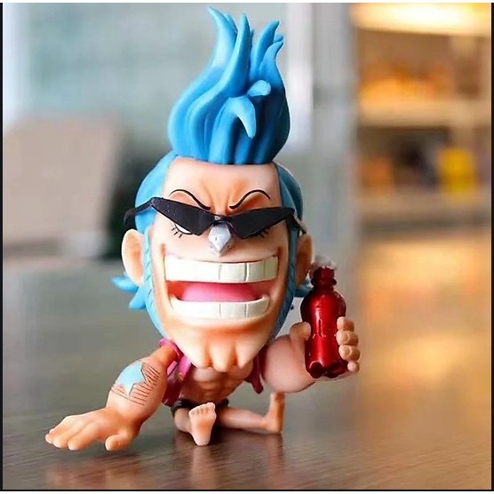 Mô hình One Piece Mô hình Franky chibi sắc nét chi tiết loại 1