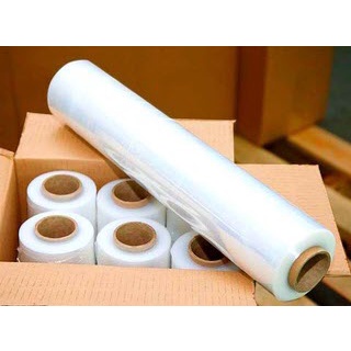 Màng pe, màng quấn khổ 60cm siêu dính, trắng đẹp