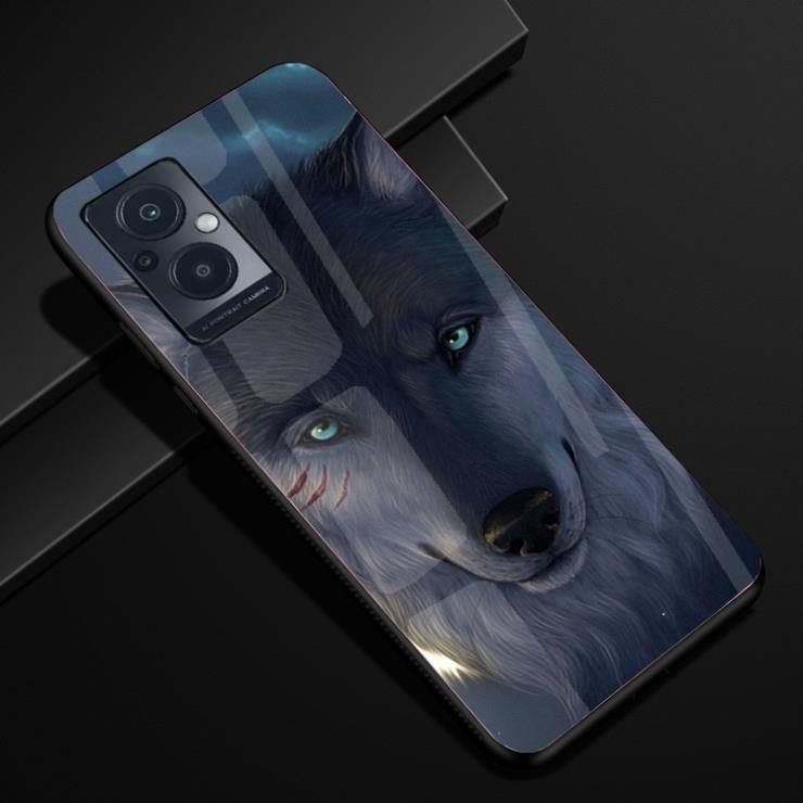 Ốp Lưng OPPO RENO 7 5G, RENO 8Z 5G mặt kính cường lực nano chống bể cao cấp thiết kế Độc Quyền