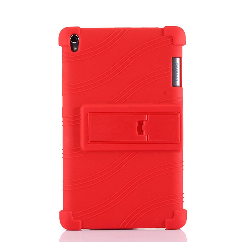 Bao da silicone chống sốc cho trẻ em Lenovo Tab 3 8 Plus Stand Back Cover for Lenovo P8 TB-8703f TB-8703m  8 inch Tablet Case+Pen