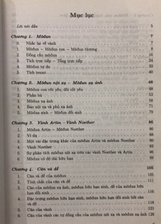 Sách - Cơ sở lý thuyết Môđun và Vành