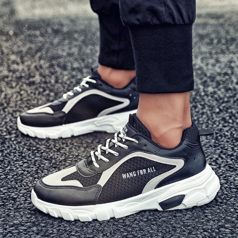 Giày Sneaker Nam TKTMS20 Giày Thể Thao Nam  Siêu Thoáng Hỗ Trợ Tăng Chiều Cao Chính Hãng TKT STORE Size (39-43) | BigBuy360 - bigbuy360.vn
