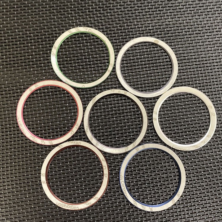 Khung viền mặt đồng hồ bằng hợp kim nhôm 39.5mm