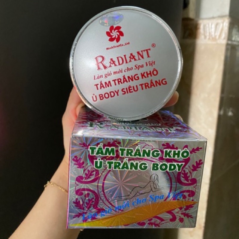 Kem ủ khô body siêu trắng