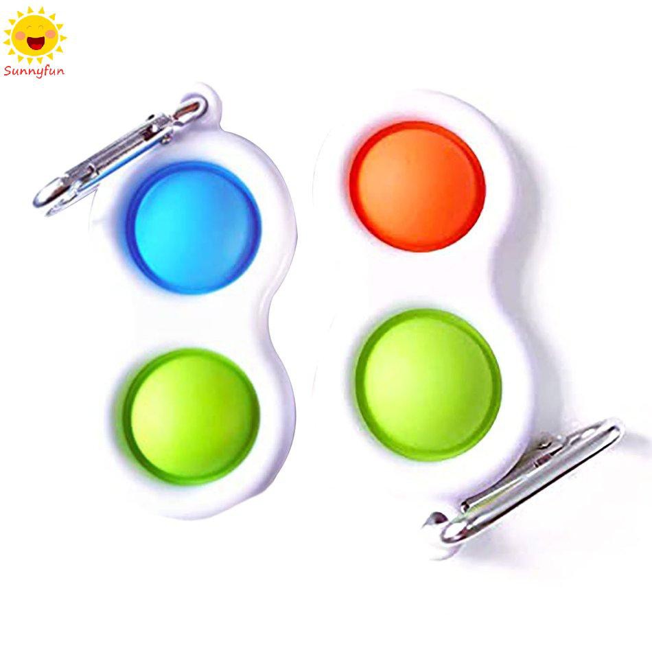 SF Set 2 Bảng Silicone Nắp Lật Đồ Chơi Giảm Căng Thẳng Cho Bé