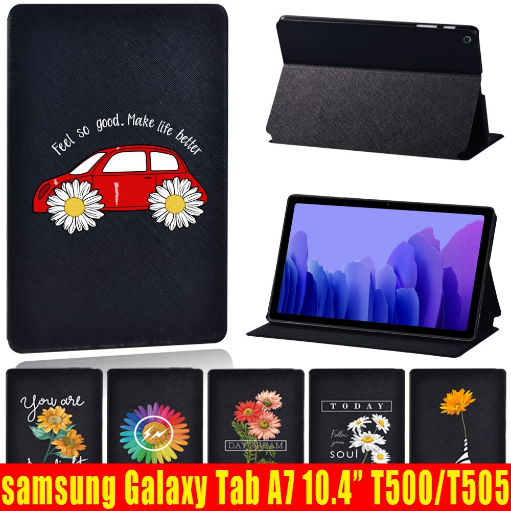 Bao Da Nắp Gập Cho Máy Tính Bảng Samsung Galaxy Tab A7 10.4 Inch 2020 T500 / T505