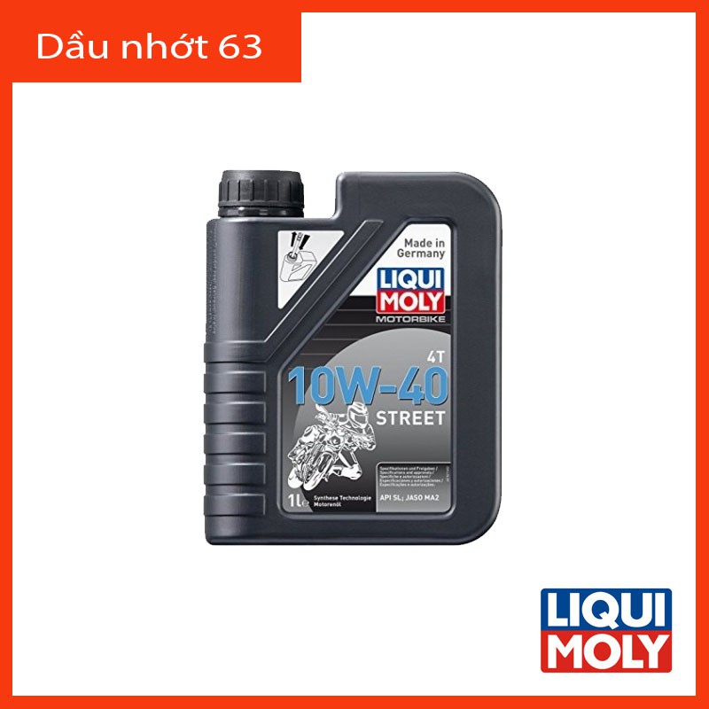 Nhớt Liqui Moly Street 4T 10w40 Dành Cho Xe Số, Xe Côn Tay