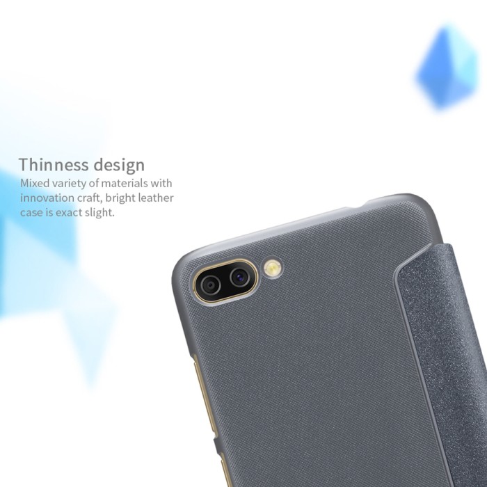 NILLKIN Bao Da Điện Thoại Nắp Lật Lấp Lánh Cho Asus Zenfone 4 Max Pro 5.5 (Zc554Kl)