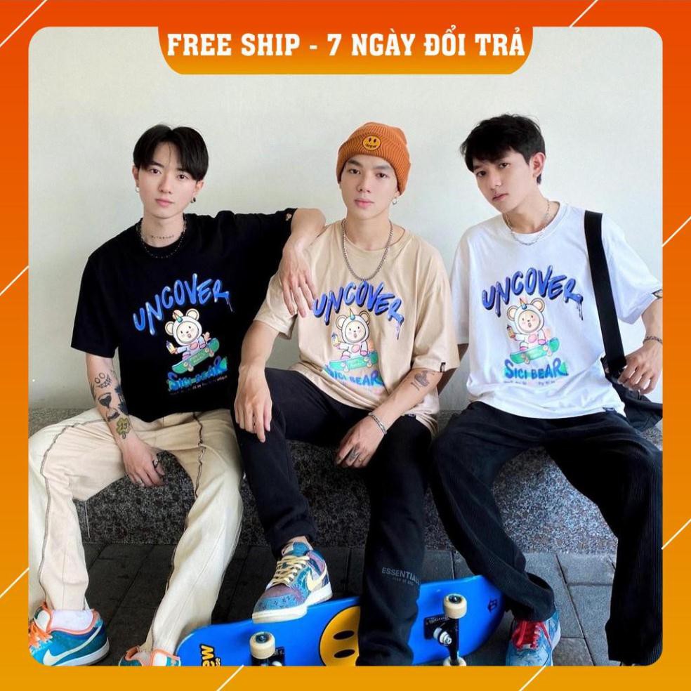 Áo thun UNCOVER ván trượt áo Skateboard nam nữ Kun shop Full tag hãng