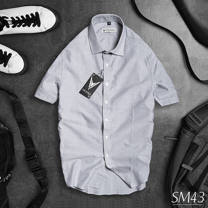 Áo Sơ Mi Cộc Tay Thời Trang Trẻ Trung | BigBuy360 - bigbuy360.vn