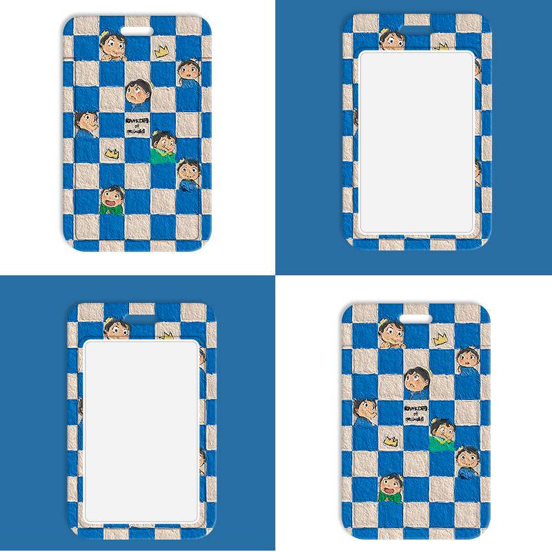 Bao Da Điện Thoại Trong Suốt Đựng Thẻ Vẽ Tranh Sơn Dầu Có Dây Treo Cổ Cho Học Sinh Ốp