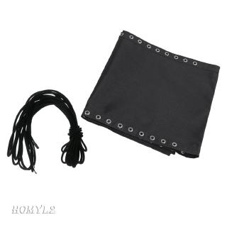 Fabric Cloth & Lace Replacement for Bench Leisure Folding Black