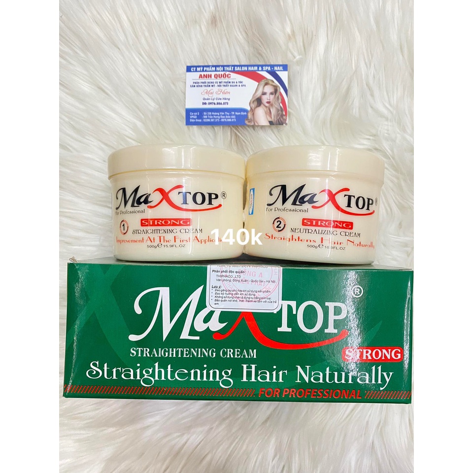 Kem ép tóc maxtop 500ml