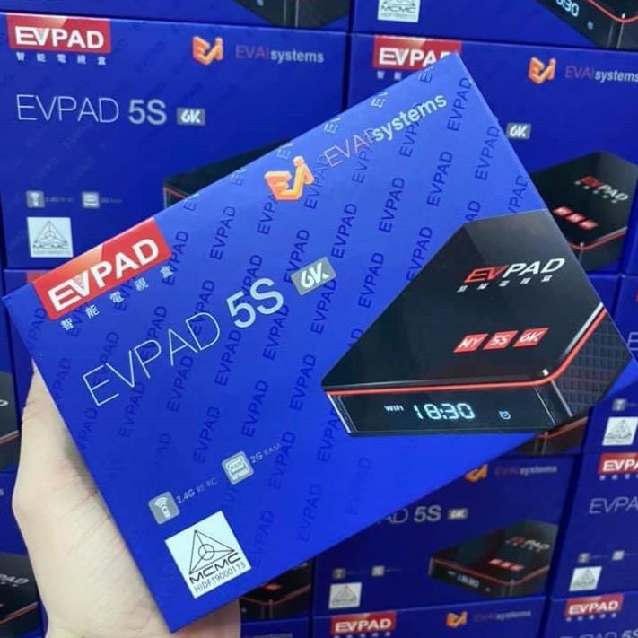 EVPAD 5S - XEM TRUYỀN HÌNH NHẬT BẢN - HÀN QUỐC - TRUNG QUỐC - HỒNG KÔNG - CHÂU Á HƠN 1000 KÊNH - HÀNG CHÍNH HÃNG