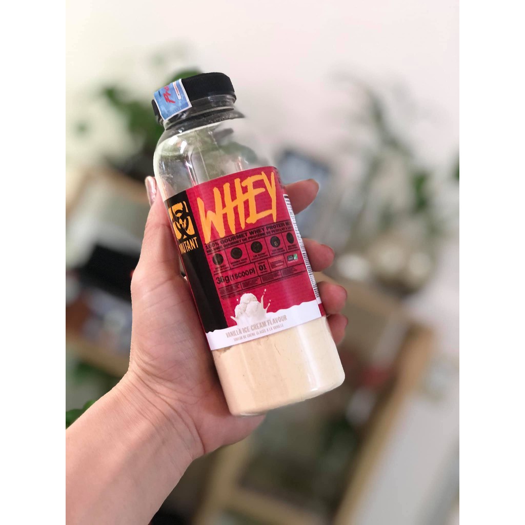 Combo 05 Chai Tặng 01 Sample Dùng Thử Sữa Tăng Cơ Mutant Whey Protein