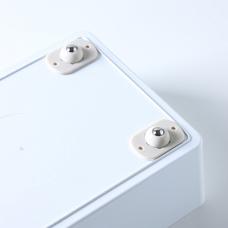 Bộ 4 Bánh Xe Xoay Mini Cho Thùng Rác