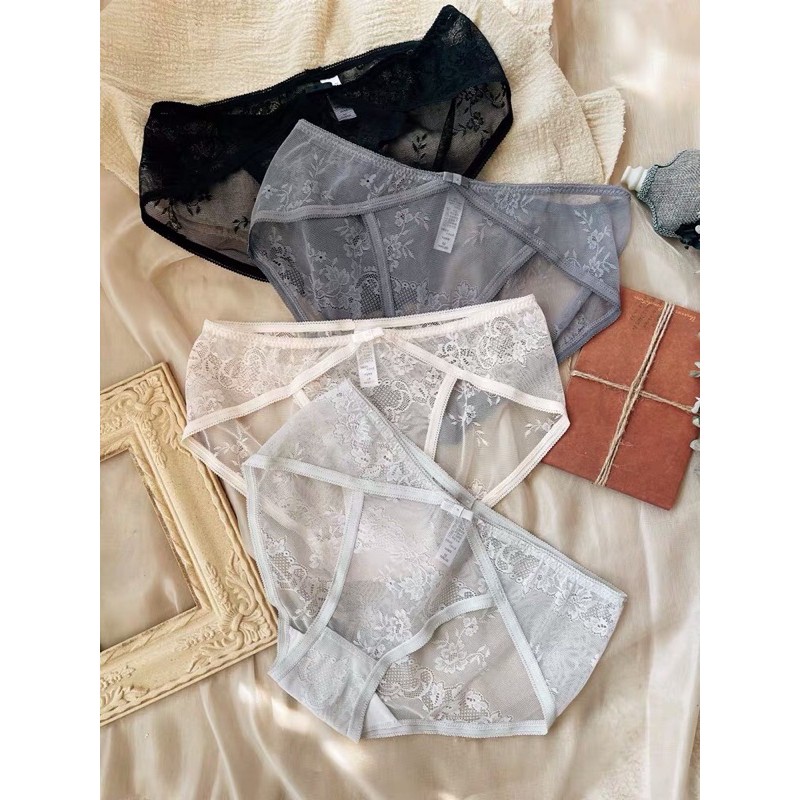 [Mã 12FASHIONSALE1 giảm 10K đơn 50K] Quần Lót Ren Lưới Cao Cấp Phong Cách Châu Âu P084 | BigBuy360 - bigbuy360.vn