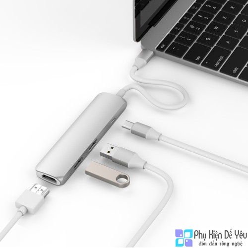 Hub USB-C HyperDrive 4-in-1