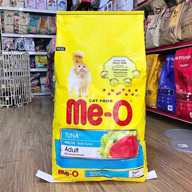 KEOS Me-o bao 7kg Thức ăn dạng hạt cho mèo lớn vị CÁ NGỪ &amp; HẢI SẢN&amp;cá thu đồ ăn mèo trưởng thành