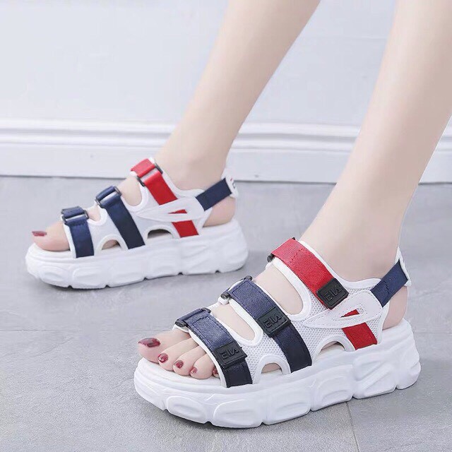 GIÀY SANDAL HỌC SINH 3 QUAI FLA ĐẸP CHẤT LỪ HÀNG MỚI VỀ CÓ SẴN