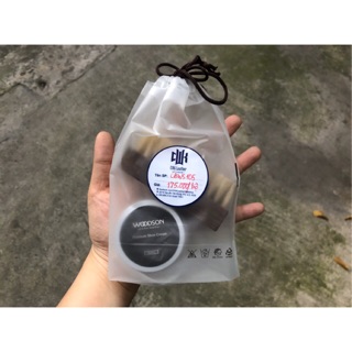 Combo Woodson (xi kem đánh bóng + bàn chải lông heo)