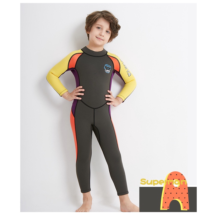 Đồ bơi giữ nhiệt bé trai - Đồ bơi giữ ấm cho bé