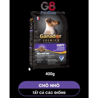 400g Ganador Puppy sữa & DHA - Thức ăn cho chó nhỏ