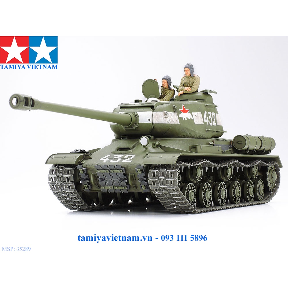 35289 Mô hình xe tăng quân sự 1/35 SCALE RUSSIAN HEAVY TANK JS-2 MODEL 1944 ChKZ