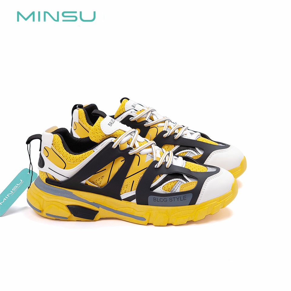 Giày Thể Thao Sneaker Nam BLCG STYLE MINSU M4301, Giày Bata Nam Phong Cách Hàn Quốc Đi Chơi Đi Học