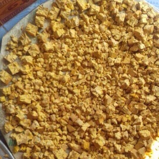 Tinh bột nghệ đỏ nhà làm (500g)