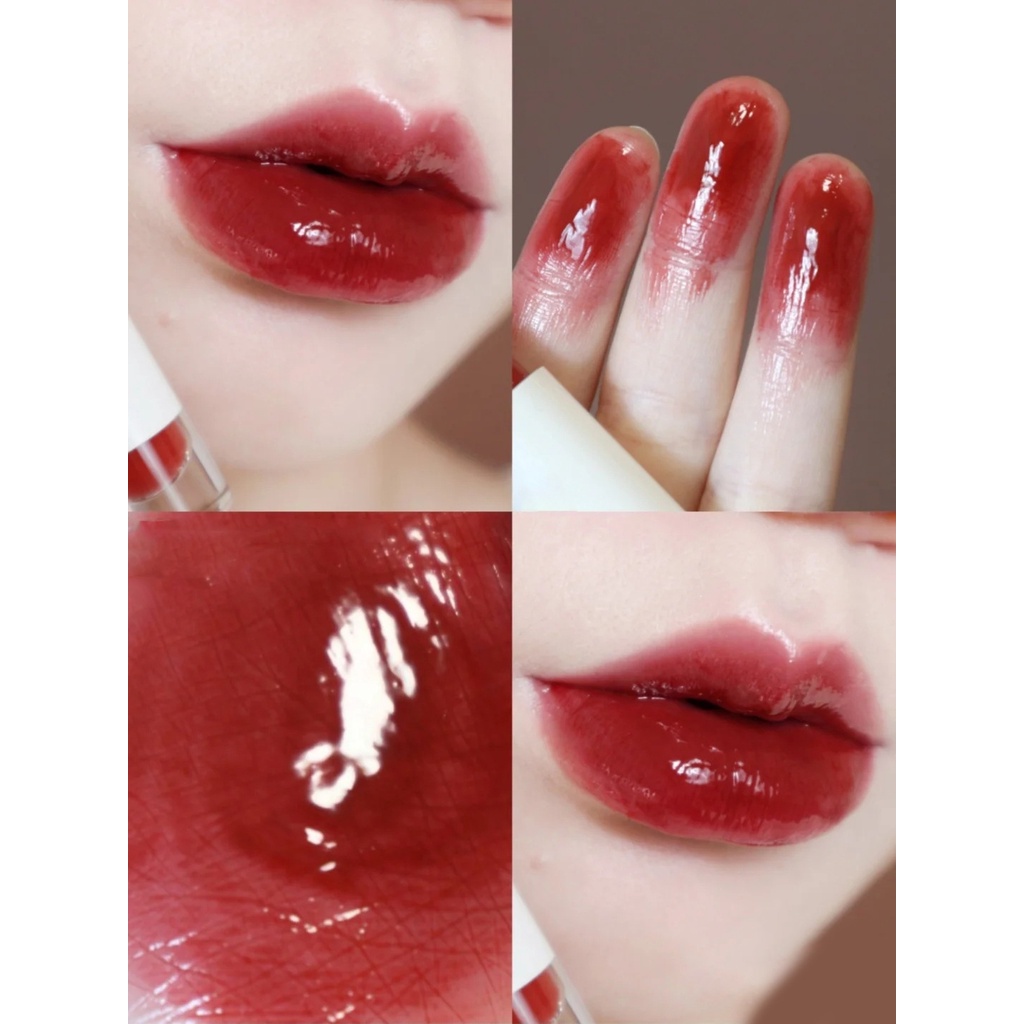 [Hàng mới về] Son bóng Daimanpu tráng gương in hình chú gấu đáng yêu