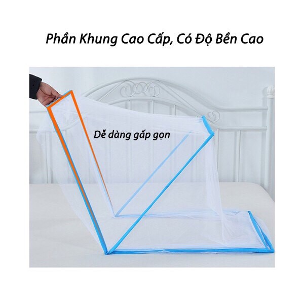 Màn lưới chống muỗi gấp gọn tiện dụng cho bé sơ sinh (dài 90cm x rộng 55cm x cao 48cm)