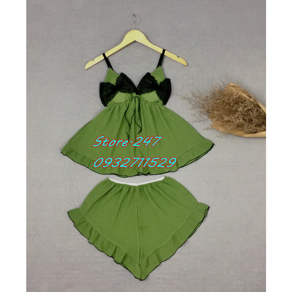 (45kg - 60kg) BỘ VOAN MẶC NGỦ CÓ MÚT DỄ THƯƠNG, VOAN XỊN MỎNG MẶC MÁT KHÔNG NHĂN - HÀNG NHÀ MAY BAO ĐẸP | BigBuy360 - bigbuy360.vn